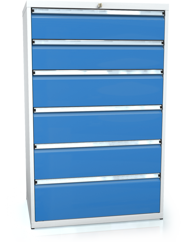 Drawer cabinet 1373 x 860 x 600 - 6x drawers